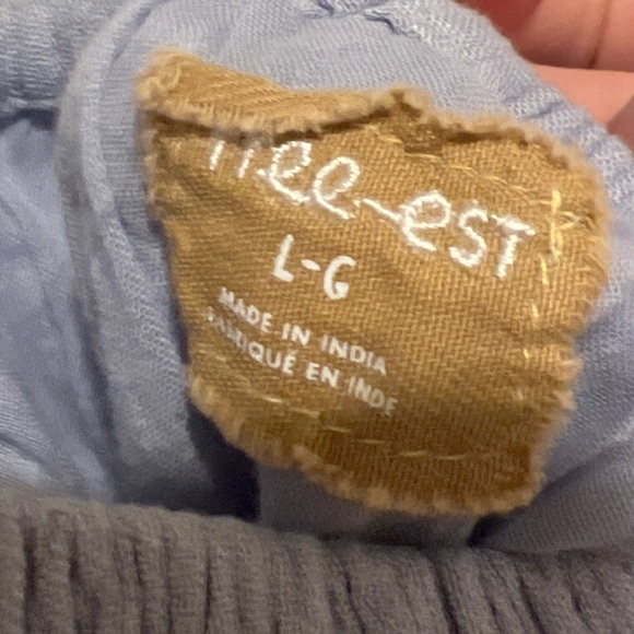 Free People Maxi Dress with lace inserts - Picture 3 of 5